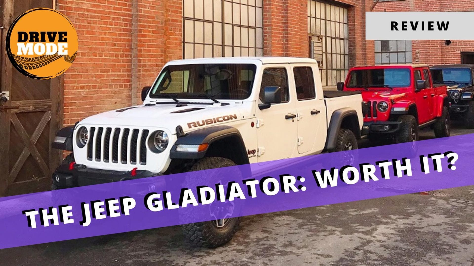 Full Review of the 2020 Jeep Gladiator Drive Mode