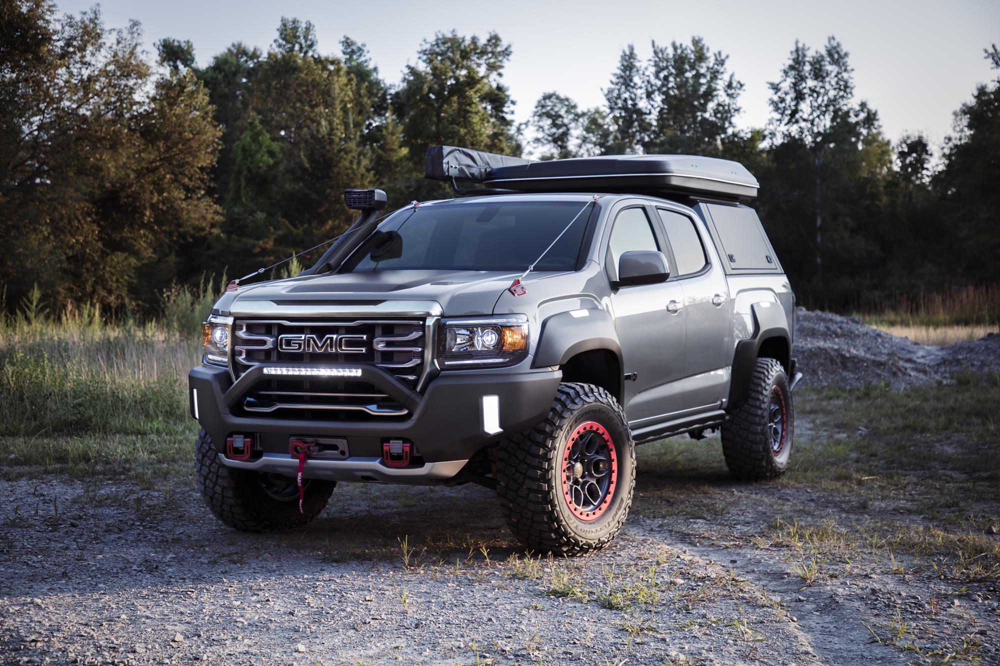 GMC Canyon AT4 OverlandX Concept Shown at Overland Expo