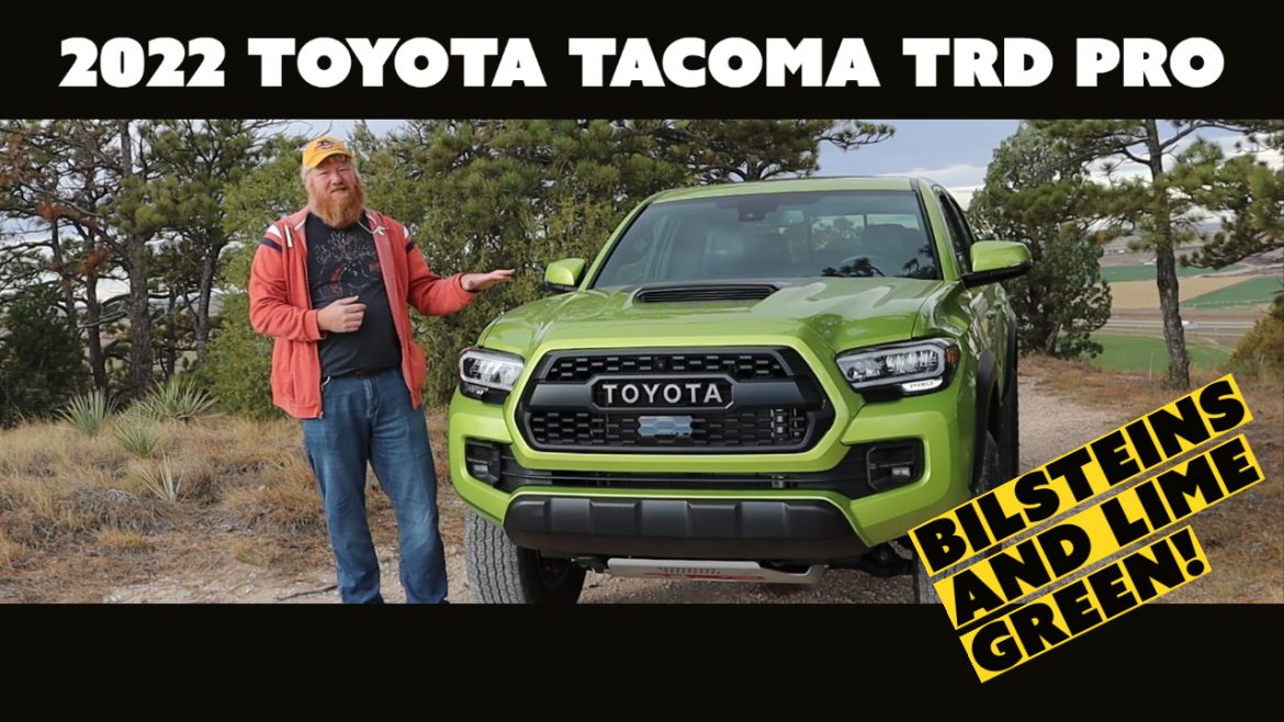 2022 Toyota Tacoma TRD Pro in Bilsteins and Lime Green | Drive Mode