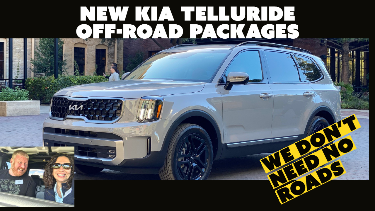 The New Kia Telluride Off-Road Packages