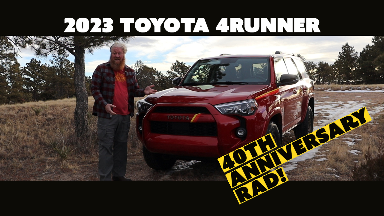 2023 Toyota 4Runner 40th Anniversary is RAD!