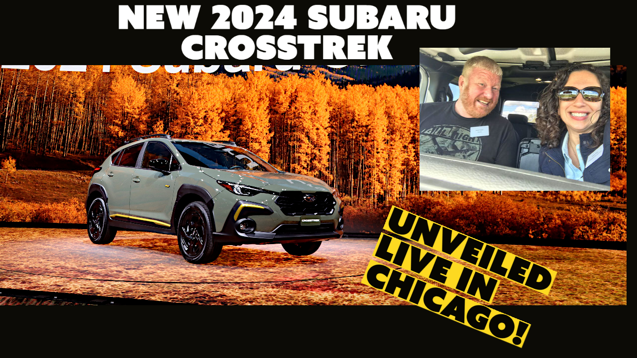 2024 Subaru Crosstrek unveiled at Chicago