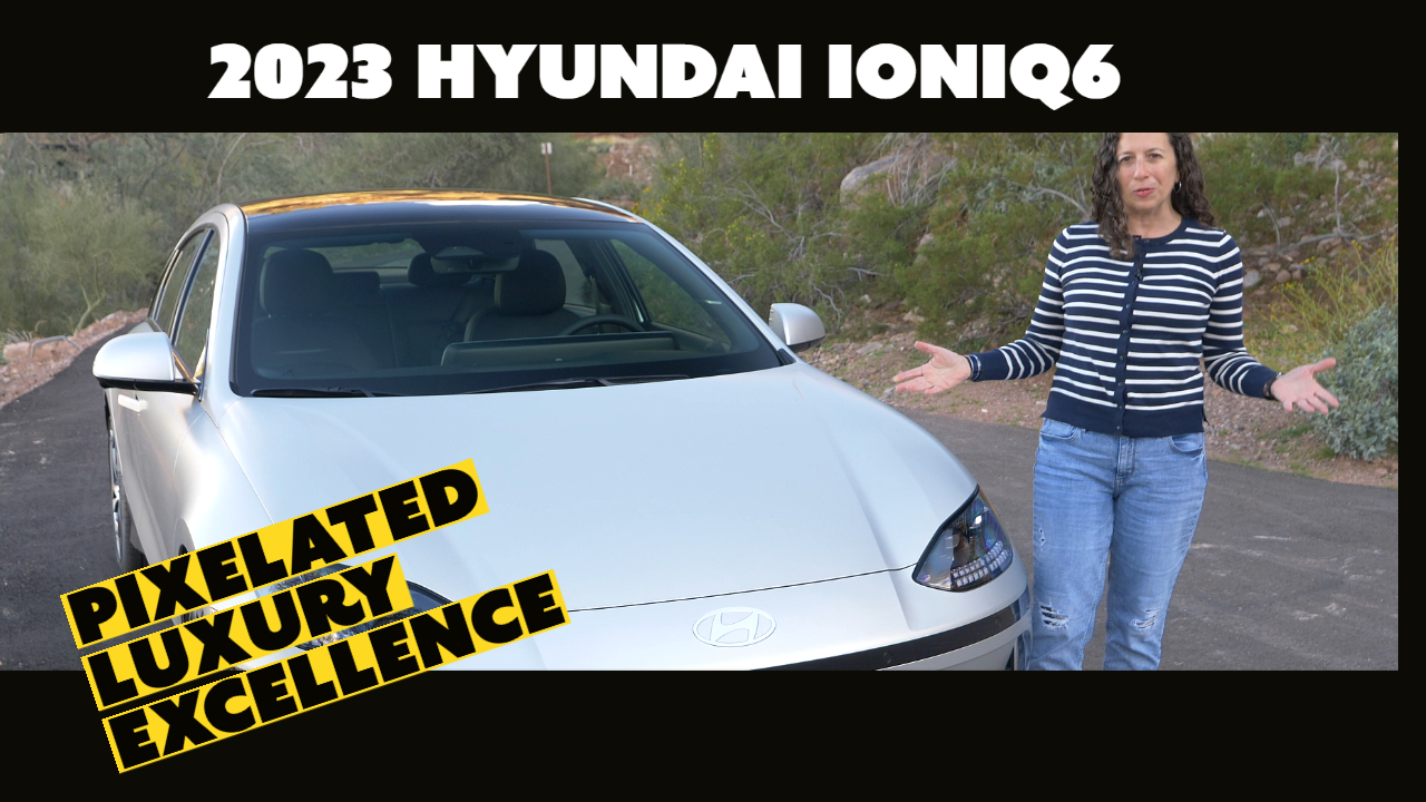 2023 Hyundai Ioniq6 walkaround: Pixelated Luxury