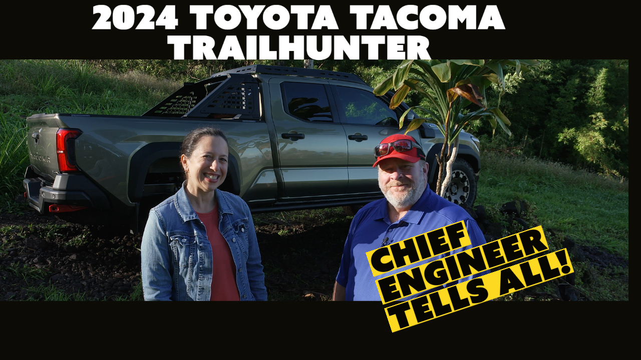 2024 Toyota Tacoma Trailhunter with Engineer Sheldon Brown
