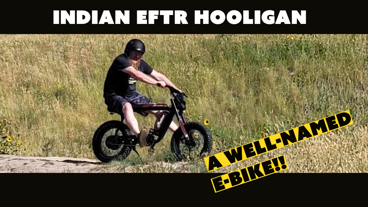 This Indian Hooligan eBike Is a BLAST